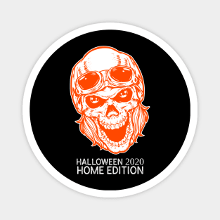 Orange Skull Monster - Halloween 2020 Home Edition Magnet